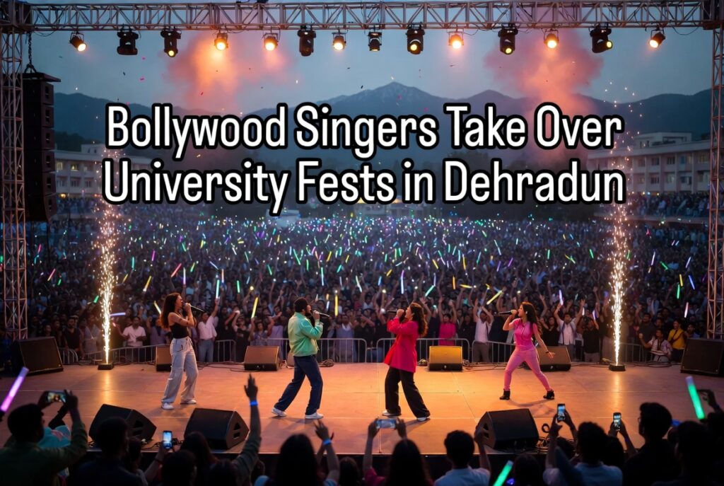 Bollywood Singers Take Over University Fests in Dehradun: A Rising Trend in Campus Culture