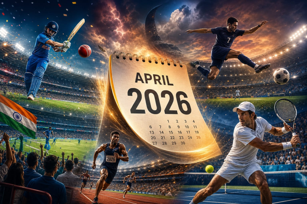 April 2026 Lights Up the Sports Calendar: Domestic Leagues, International Series, and Rising Stars Take Center Stage