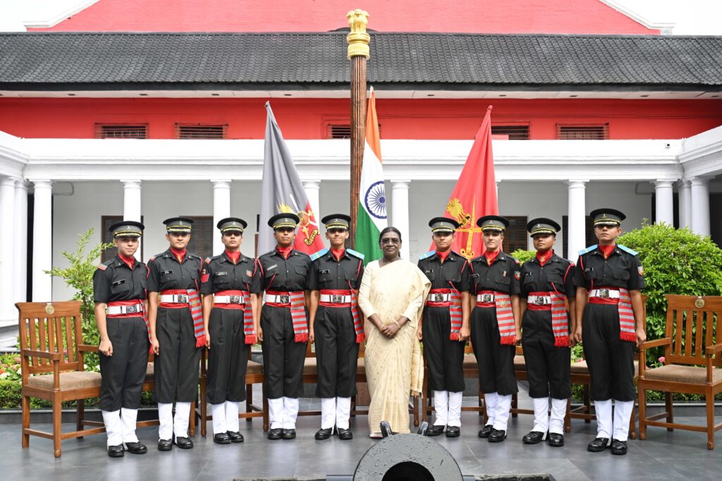 President Droupadi Murmu attended the 'Passing Out Parade' at IMA Dehradun