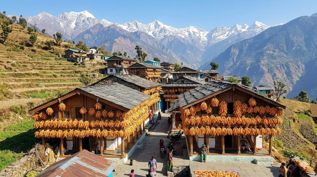 Welcome to Sainji – Uttarakhand’s Famous Maize Village of Corn Garlands