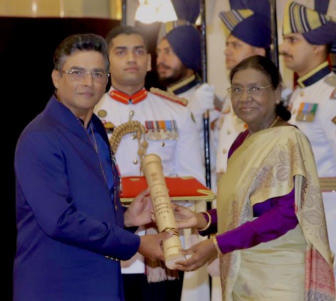 Veteran Star R. Madhavan Receives Padma Shri for Outstanding Contribution to Cinema