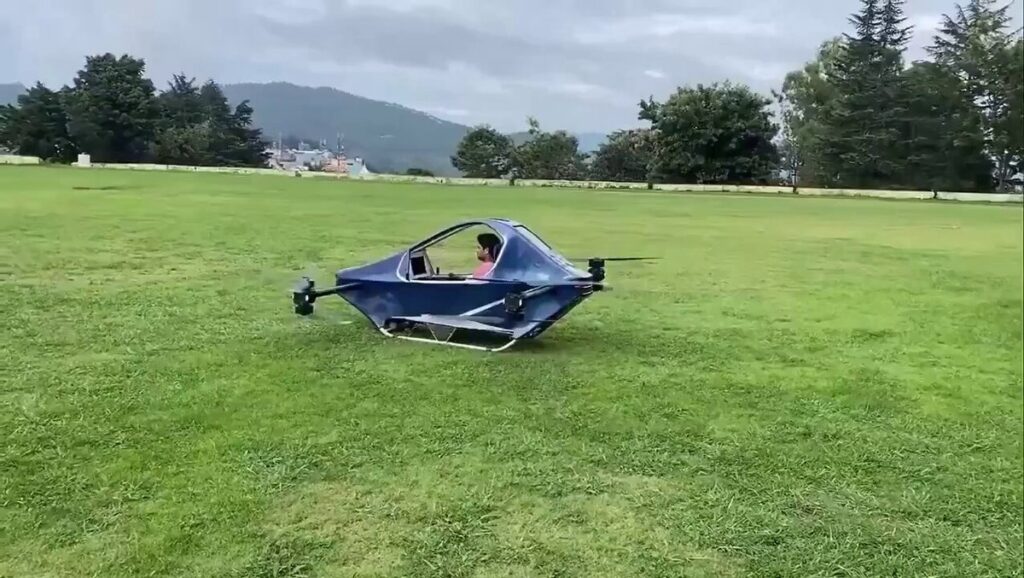 Uttarakhand Man Develops India’s First Single-Seater Electric Flying Car Prototype