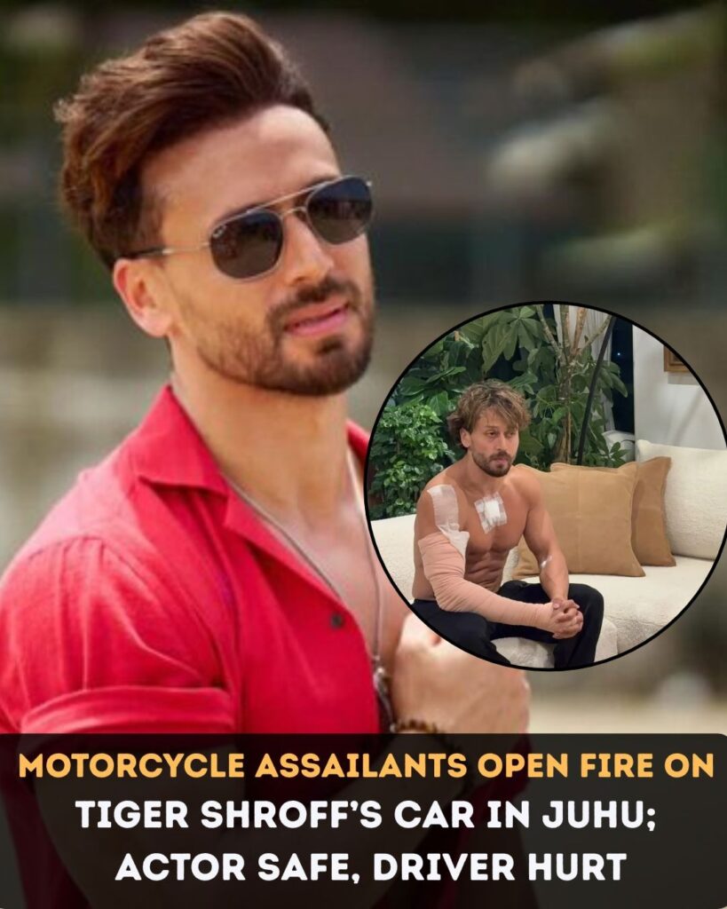 Motorcycle Assailants Open Fire on Tiger Shroff’s Car in Juhu; Actor Safe, Driver Hurt...
