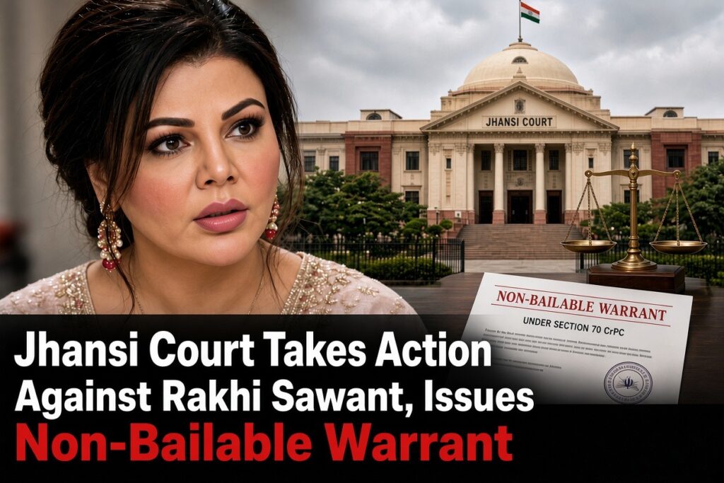 Jhansi Court Takes Action Against Rakhi Sawant, Issues Non-Bailable Warrant